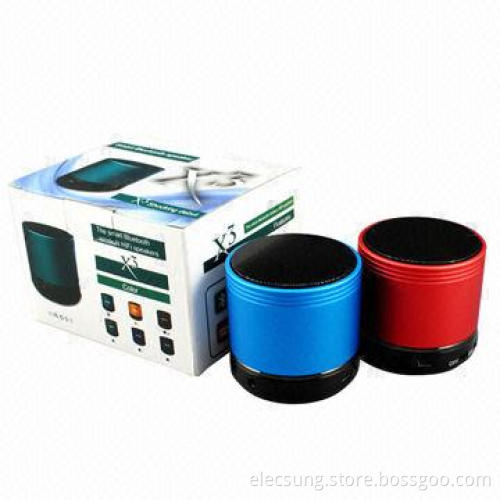Bluetooth/Wireless Speakers with TF/SD Card Reader and FM Radio